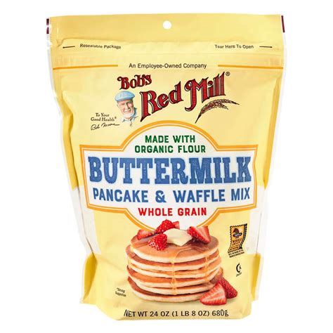 Whole Grain Buttermilk Pancake Mix Bob S Red Mill Natural Foods