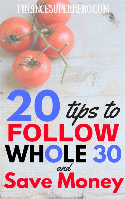 Whole30 On A Budget Five Tips To Help You Save