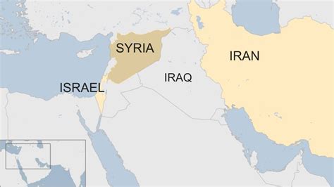 Why Are Israel And Iran Fighting In Syria In 300 Words Bbc News