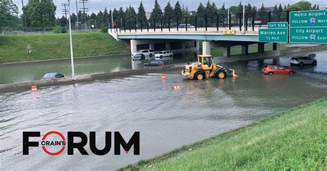 Why Metro Detroit Is Flooding More Often During Rainstorms Crain S Detroit Business