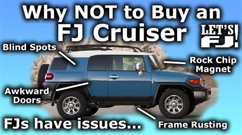 Why Not To Buy An Fj Cruiser Watch This Before Purchasing Fj Issues And Problems
