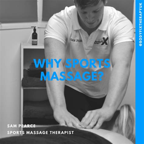 Why Sports Massage Body Fix Therapy
