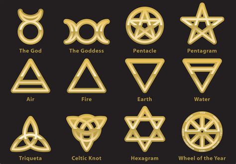 Wiccan Religion Symbols