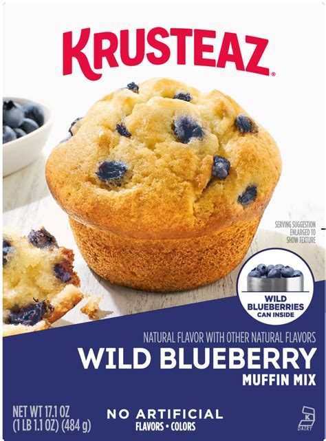 Wild Blueberry Muffin Krusteaz