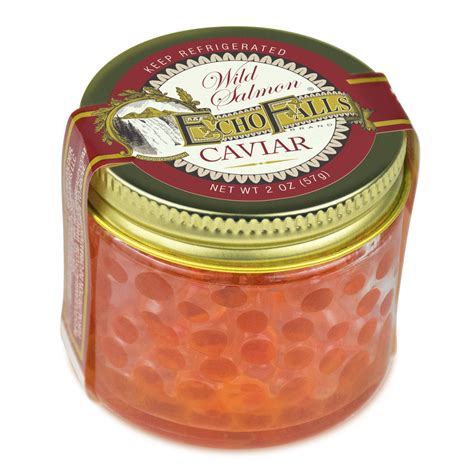 Wild Salmon Caviar Echo Falls Caviar Amp Roe Igourmet