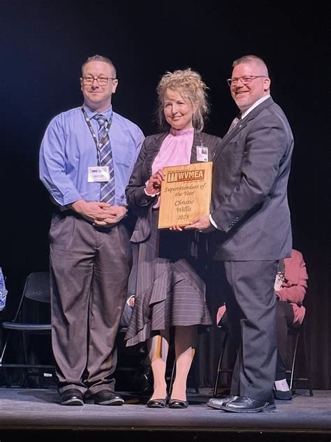 Willis Named Wvmea Superintendent Of The Year Wood County Schools Willis Named Wvmea Superintendent Of The Year Wood County Schools