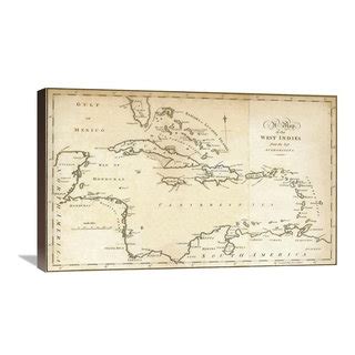 Williston Forge Jedidiah Morse Map Of The West Indies Unframed G