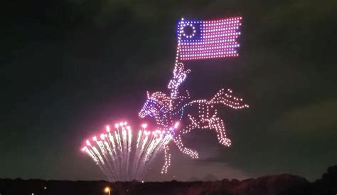 Wilsonville July 4Th Drone Show Spectacular Sky Display