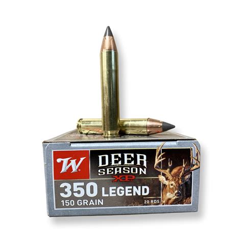 Winchester Deer Season Bullet 350 Legend Xp 150 Gr 100 Bx Freedom Armory