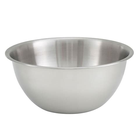 Winco Mxbh 800 8 Qt Heavy Duty Deep Stainless Steel Mixing Bowl