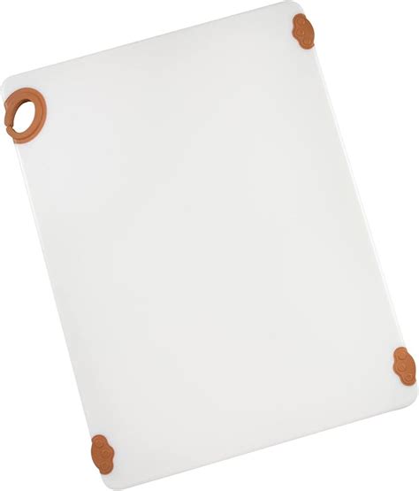 Winco Non Slip Cutting Board With Hook 18 X 24 X 1 2 Brown Home Kitchen Amazon Com