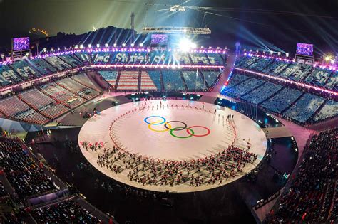 Winter Olympic Games In South Korea 2018 Editorial Photo Image Of