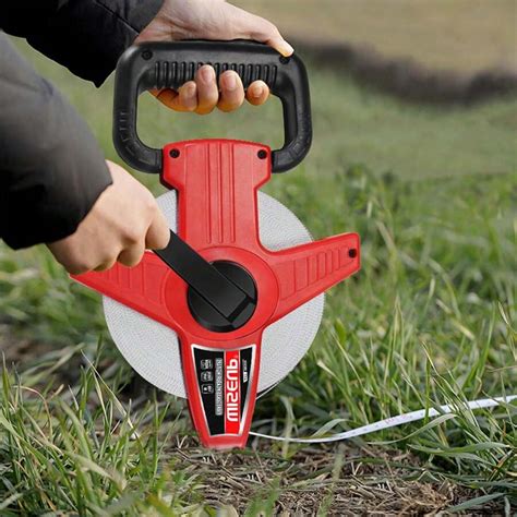 Wiseup 100 Ft Tape Measure Standard And Metric Industrial Long