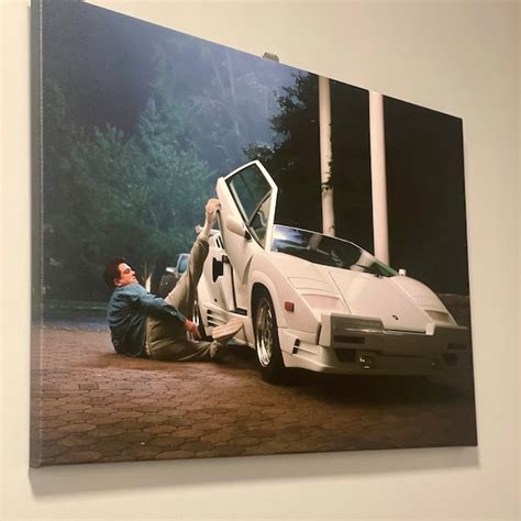 Wolf Of Wall Street Lambo Canvas Wrap Etsy