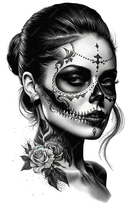 Woman Skull Face By Kevin Moore Tattoonow