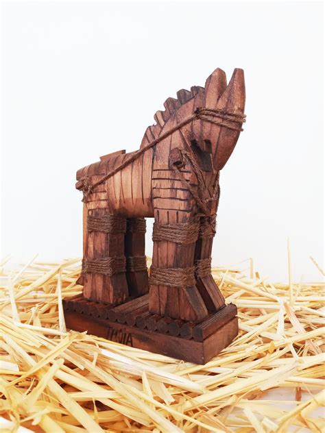 Wooden Trojan Horse Etsy Uk
