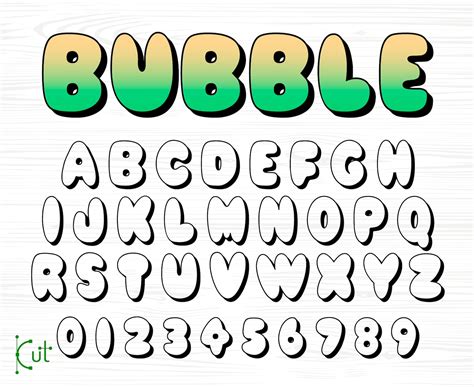 65% Of Designers Prefer Word The Bubble Letters For Branding