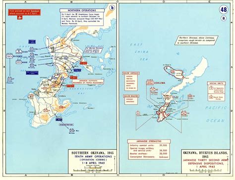 World War 2 Japan Okinawa Campaign April 1945 Landings Amp Operations