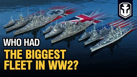 World War 2 Navy Comparison Fleets Evolution 1939 1946