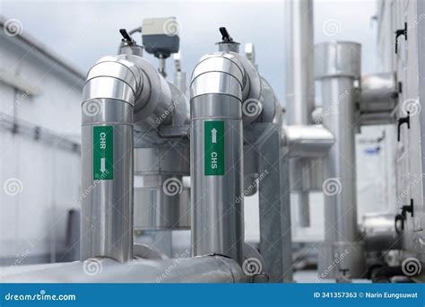 Wrapped Chilled Water Pipe System To Reduce Condensation Symbols