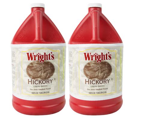 Wright Amp 39 S Hickory Liquid Smoke In Bulk 1 Gallon