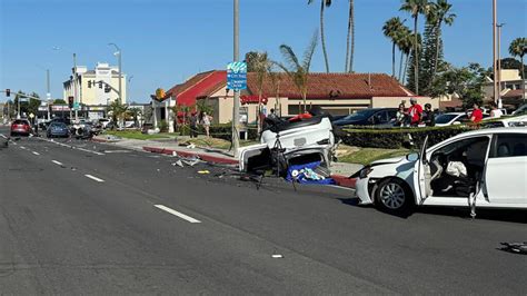 Wrong Way Tesla Driver Hits Five Cars In Orange County Carscoops