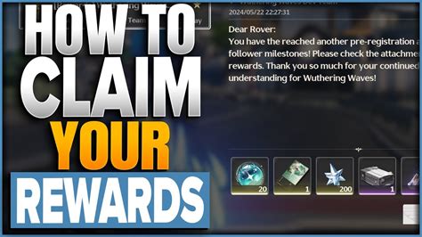 Wuthering Waves Pre Register Rewards