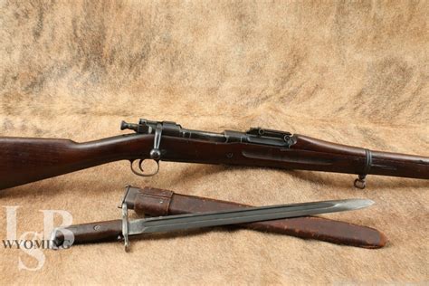 Ww1 U S Springfield Armory Model 1903 30 06 Bolt Action Rifle Mfd 1917 C R Lsb Auctions