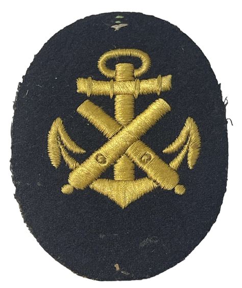 Ww2 German Kriegsmarine Ordnance Nco Career Sleeve Badge Ww2 German Kriegsmarine Ordnance Nco Career Sleeve Badge