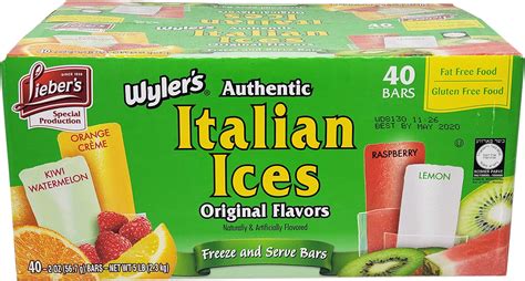 Wyler S Authentic Italian Ice The Jel Sert Company