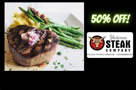 Yakima Steak Company At 50% Off In Exciting Dining Deals Offer