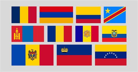 Yellow Blue Red Flag Meaning