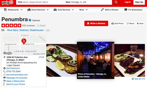 Yelp Restaurant Review