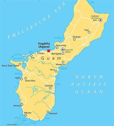 Yona Guam Zip Code United States