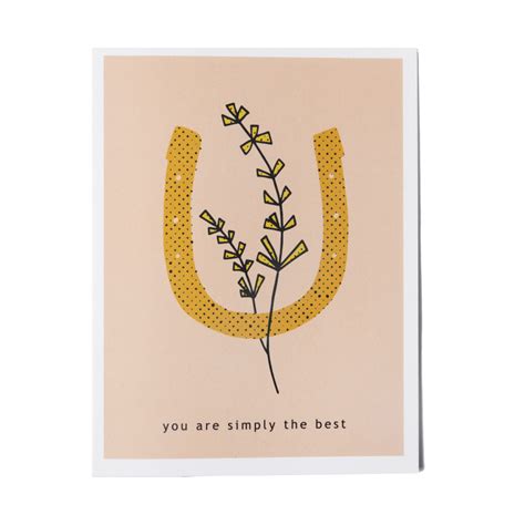 You Are Simply The Best Greeting Card Jenni Earle You Are Simply The Best Greeting Card Jenni Earle