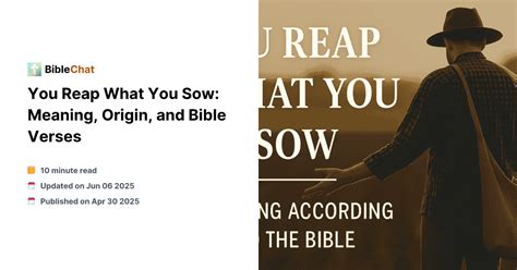You Will Sow What You Reap Scripture Quotes Bible Scripture Quotes