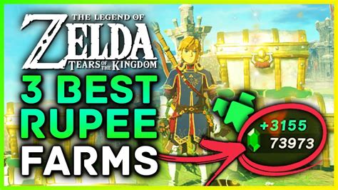 Zelda Tears Of The Kingdom 3 Best Ways To Farm Rupees Youtube