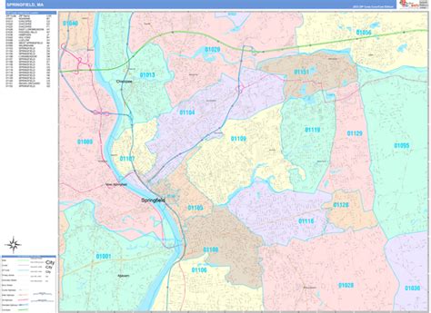 Zip Code 01111 Springfield Ma Massachusetts United States Zip Code 5 Plus 4