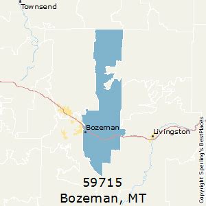Zip Code 59715 Bozeman Montana Map Demographics Income Schools And More