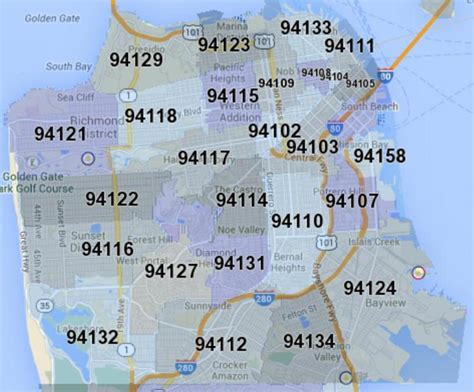 Zip Code Of Sf