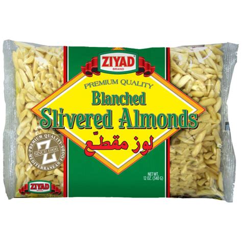 Ziyad Blanched Almond Slivered Ziyad Product Ziyad Blanched Almond Slivered Ziyad Product