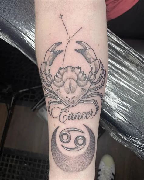 Zodiac Cancer Tattoo Ideas
