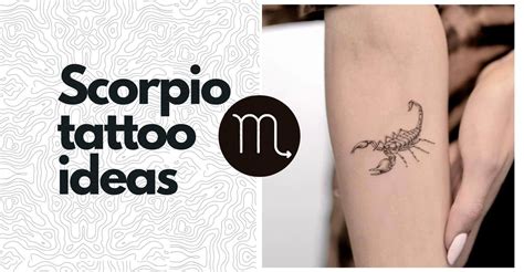 Zodiac Scorpio Tattoos For Girls